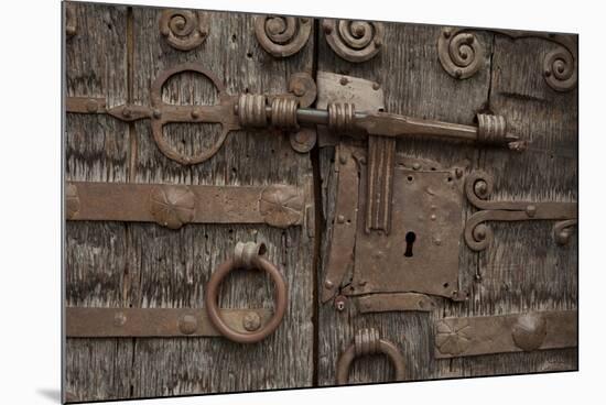 Portal of Romanesque Church of Saint-Saturnin, Boule-D'Amont, Languedoc-Roussillon, France-Pol M.R. Maeyaert-Mounted Photographic Print