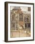 Portal of the Church of the Saint-Jaques in Dieppe; Portail de l'Eglise Saint-Jaques a Dieppe, 1901-Camille Pissarro-Framed Giclee Print