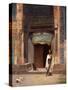 Portal of the Green Mosque (Oil on Canvas)-Jean Leon Gerome-Stretched Canvas