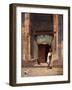 Portal of the Green Mosque (Oil on Canvas)-Jean Leon Gerome-Framed Giclee Print