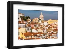 Portas do Sol, Lisbon, Portugal-Mark A Johnson-Framed Photographic Print