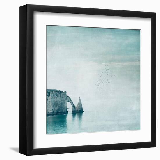 Porte d'aval & Aiguille - Normandy-Dirk Wuestenhagen-Framed Art Print