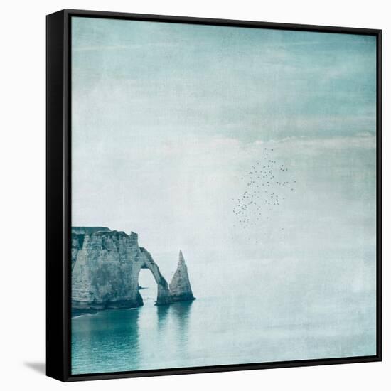 Porte d'aval & Aiguille - Normandy-Dirk Wuestenhagen-Framed Stretched Canvas