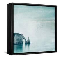 Porte d'aval & Aiguille - Normandy-Dirk Wuestenhagen-Framed Stretched Canvas