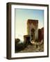 Porte De Justice, Alhambra, Granada-Francois Antoine Bossuet-Framed Giclee Print