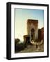 Porte De Justice, Alhambra, Granada-Francois Antoine Bossuet-Framed Giclee Print