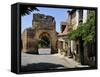 Porte Del Bos, Bastide Town, Domme, Les Plus Beaux Villages De France, Dordogne, France, Europe-Peter Richardson-Framed Stretched Canvas