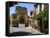 Porte Del Bos, Bastide Town, Domme, Les Plus Beaux Villages De France, Dordogne, France, Europe-Peter Richardson-Framed Stretched Canvas