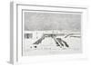 Porte Du Point Du Jour, Siege of Paris, 1870-1871-Paul Roux-Framed Giclee Print