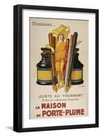 Porte Plume-null-Framed Giclee Print