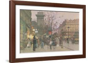 Porte Saint-Denis-Eugene Galien Laloue-Framed Premium Giclee Print