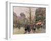 Porte St. Denis, Paris-Eugene Galien-Laloue-Framed Giclee Print
