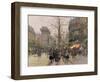 Porte St. Denis, Paris-Eugene Galien-Laloue-Framed Giclee Print