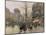 Porte St. Denis, Paris-Eugene Galien-Laloue-Mounted Giclee Print
