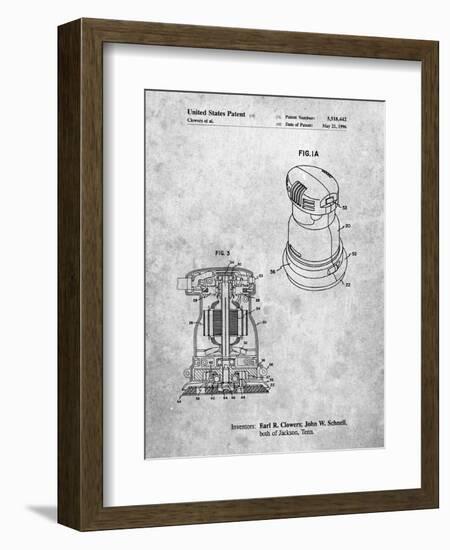 Porter Cable Palm Grip Sander Patent-Cole Borders-Framed Art Print