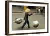 Porter in the Old Quarter, Hanoi, Vietnam, Indochina, Southeast Asia, Asia-Bruno Morandi-Framed Photographic Print