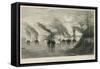 Porter's Bombardment of Grand Gulf, C.1863-Thomas Nast-Framed Stretched Canvas