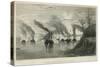 Porter's Bombardment of Grand Gulf, C.1863-Thomas Nast-Stretched Canvas