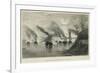 Porter's Bombardment of Grand Gulf, C.1863-Thomas Nast-Framed Giclee Print