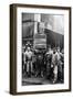 Porters at the Central Market, Paris, 1931-Ernest Flammarion-Framed Giclee Print