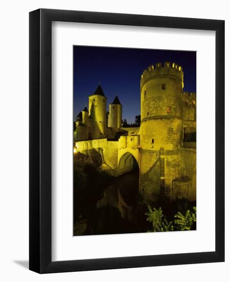 Portes Des Allemands, Dating from the 13th and 14th Centuries, Metz, Lorraine, Moselle, France-Patrick Dieudonne-Framed Premium Photographic Print