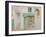 Portes et baies d'une maison mauresque; 1832-Eugene Delacroix-Framed Giclee Print