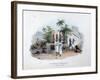 Porteurs De Palanquins, 1828-Jean Henri Marlet-Framed Giclee Print