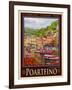 Portfino Italian Riviera 1-Anna Siena-Framed Giclee Print