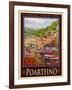 Portfino Italian Riviera 1-Anna Siena-Framed Giclee Print