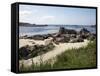 Porth Cress, St. Mary's, Isles of Scilly, United Kingdom, Europe-David Lomax-Framed Stretched Canvas