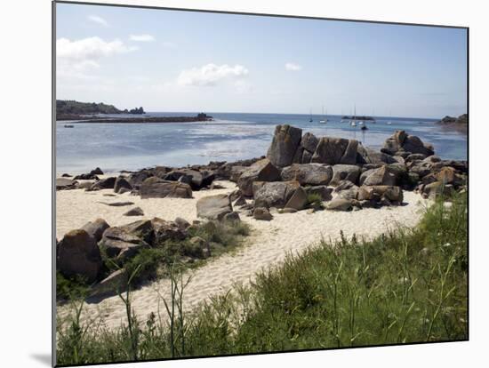 Porth Cress, St. Mary's, Isles of Scilly, United Kingdom, Europe-David Lomax-Mounted Photographic Print