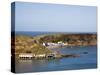 Porth Dinllaen Village of White Cottages, Lleyn Peninsula, Morfa Nefyn, Gwynedd, North Wales, UK-Pearl Bucknall-Stretched Canvas