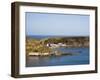 Porth Dinllaen Village of White Cottages, Lleyn Peninsula, Morfa Nefyn, Gwynedd, North Wales, UK-Pearl Bucknall-Framed Photographic Print