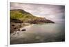 Porth Nanven, a rocky cove near Land's End, England-Andrew Michael-Framed Photographic Print