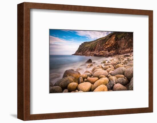 Porth Nanven, a rocky cove near Land's End, England-Andrew Michael-Framed Photographic Print