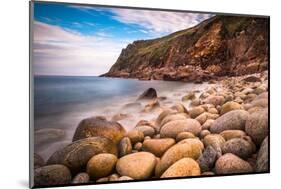 Porth Nanven, a rocky cove near Land's End, England-Andrew Michael-Mounted Photographic Print