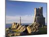 Porth Newydd on Castle Point, Aberystwyth, Ceredigion, Dyfed, Wales, UK-Pearl Bucknall-Mounted Photographic Print