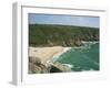 Porthcurno Cove, Cornwall, England, United Kingdom, Europe-Hunter David-Framed Photographic Print