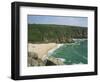 Porthcurno Cove, Cornwall, England, United Kingdom, Europe-Hunter David-Framed Photographic Print