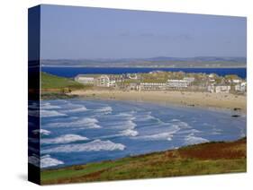 Porthmeor Beach, St. Ives, Cornwall, England, UK-Ken Gillham-Stretched Canvas