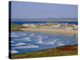 Porthmeor Beach, St. Ives, Cornwall, England, UK-Ken Gillham-Stretched Canvas