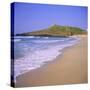 Porthmeor Beach, St. Ives, Cornwall, England, UK-Roy Rainford-Stretched Canvas