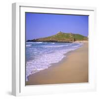 Porthmeor Beach, St. Ives, Cornwall, England, UK-Roy Rainford-Framed Photographic Print