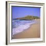Porthmeor Beach, St. Ives, Cornwall, England, UK-Roy Rainford-Framed Photographic Print