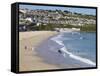 Porthmeor Beach, St. Ives, Cornwall, England, United Kingdom, Europe-Jeremy Lightfoot-Framed Stretched Canvas