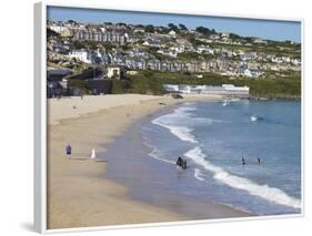 Porthmeor Beach, St. Ives, Cornwall, England, United Kingdom, Europe-Jeremy Lightfoot-Framed Photographic Print