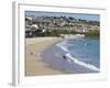 Porthmeor Beach, St. Ives, Cornwall, England, United Kingdom, Europe-Jeremy Lightfoot-Framed Photographic Print