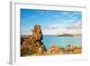 Porthmeor Beach, the Island, St. Ives, Cornwall, England, United Kingdom, Europe-Kav Dadfar-Framed Photographic Print