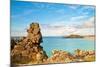 Porthmeor Beach, the Island, St. Ives, Cornwall, England, United Kingdom, Europe-Kav Dadfar-Mounted Photographic Print