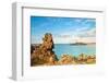 Porthmeor Beach, the Island, St. Ives, Cornwall, England, United Kingdom, Europe-Kav Dadfar-Framed Photographic Print